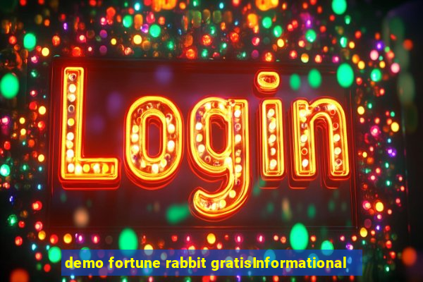 demo fortune rabbit gratisInformational